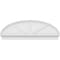 Ekena Millwork Elliptical 3 Spoke Architectural Grade PVC Combination Pediment, 68"W x 23-7/8"H x 2-3/4"P PEDPC068X240ELL03 - alternate 3